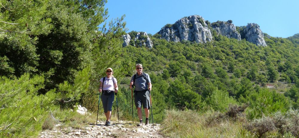 A bespoke hiking day at the Rocher St Julien in Buis les Baronnies ©trekkinginthealpsandprovence.com