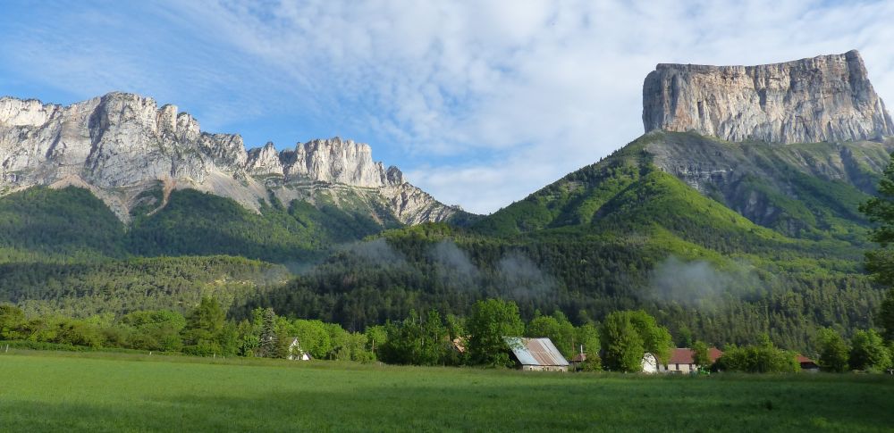 The Mont Aiguille in the Vercors